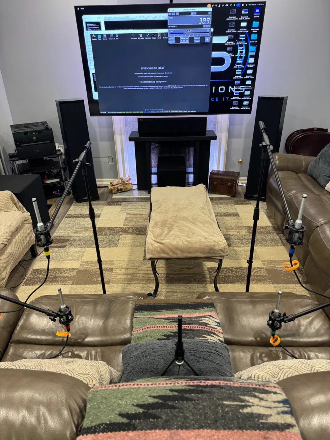 Multi-position measurement, our home theater